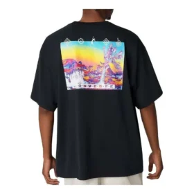 Camiseta con gráfico Inverted Desert, tallas asiáticas «Negro»