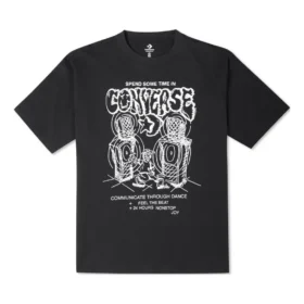 Camiseta con gráfico Nonstop Joy, tallas asiáticas, «Negro»
