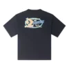 Camiseta con gráfico retro de velero Tallas asiáticas «Negro»