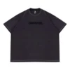 Camiseta con lavado de skateboard, tallas asiáticas, «Negro lavado»