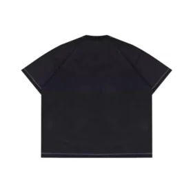 Camiseta con lavado de skateboard, tallas asiáticas, «Negro lavado»
