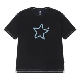 Camiseta con logo de One Star, tallas asiáticas, «Negro azul»