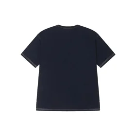 Camiseta con logo de One Star, tallas asiáticas, «Negro azul»
