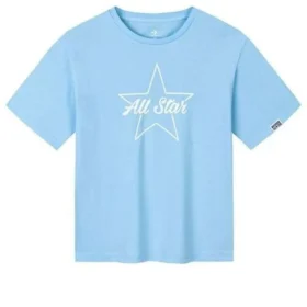 Camiseta con logo impreso «Blue White»