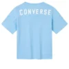 Camiseta con logo impreso «Blue White»