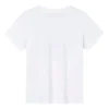Camiseta con logo impreso, tallas asiáticas «Blanco Negro»