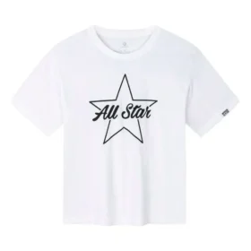 Camiseta con logo impreso, tallas asiáticas «White Black»