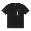 Camiseta con logo y bolsillo con cremallera, tallas asiáticas, «Negro»