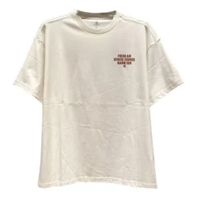 Camiseta con logotipo Chevron de Word, tallas asiáticas, «Beige»