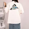 Camiseta con logotipo de skateboard Tallas asiáticas «Blanco»