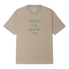 Camiseta con logotipo, tallas asiáticas, «Beige»