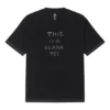 Camiseta con logotipo Tallas asiáticas «Black»