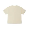 Camiseta con logotipo y costuras en contraste Talla asiática «Beige»