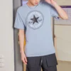 Camiseta con parche de Chuck, tallas asiáticas «Armory Blue»
