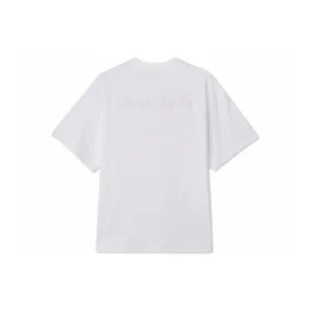 Camiseta con parche de zapatilla, tallas asiáticas, «Blanco»