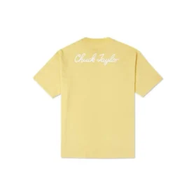Camiseta con parche de zapatillas Chuck Taylor, tallas asiáticas «Amarillo»