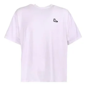 Camiseta con parche de zapatillas Go-To, tallas asiáticas «Blanco»