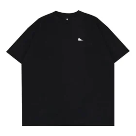 Camiseta con parche de zapatillas Go-To, tallas asiáticas, «Negro»