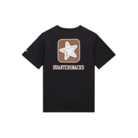 Camiseta Cons x Quartersnacks Tallas asiáticas «Negro»