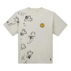 Camiseta Converse x Peanuts Shapes Tallas asiáticas «Beige»