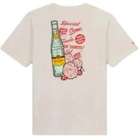 Camiseta Converse x Topo Chico, tallas asiáticas, «Beige Red»