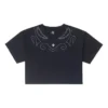 Camiseta corta oversize «Proud To Be» Tallas asiáticas «Negro»