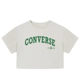 Camiseta corta Retro Chuck, tallas asiáticas «Egret»