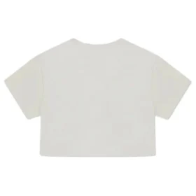 Camiseta corta Retro Chuck, tallas asiáticas «Egret»