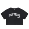 Camiseta corta Retro Chuck, tallas asiáticas, «Negro»