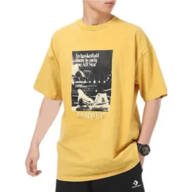 Camiseta de baloncesto Chuck Taylor Washed Archive, tallas asiáticas «Amarillo»