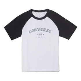 Camiseta de béisbol con logotipo, tallas asiáticas, «Blanco Negro»