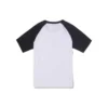 Camiseta de béisbol con logotipo, tallas asiáticas, «Blanco Negro»