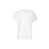 Camiseta de cuello redondo con estampado de logotipo