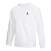 Camiseta de cuello redondo con estrella bordada y diseño en forma de V, tallas asiáticas, «Blanco»