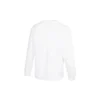 Camiseta de cuello redondo con estrella bordada y diseño en forma de V, tallas asiáticas, «Blanco»