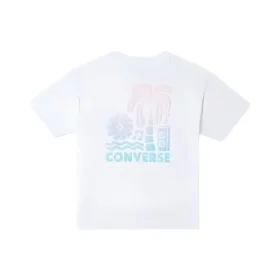 Camiseta de festival de música, tallas asiáticas, «Blanco»