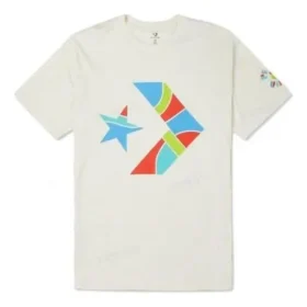 Camiseta de jersey de algodón Peace & Unity Tallas asiáticas «Egret»