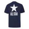 Camiseta de manga corta Chuck Taylor All Star con logotipo alfabético «Azul»
