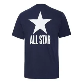 Camiseta de manga corta Chuck Taylor All Star con logotipo alfabético «Azul» Camiseta de manga corta Chuck Taylor All Star con logotipo alfabético «Azul»