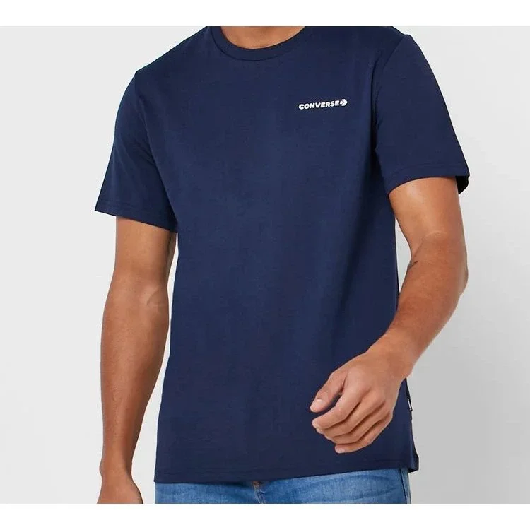 Camiseta de manga corta Chuck Taylor All Star con logotipo alfabético «Azul»