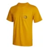 Camiseta de manga corta con bolsillo y estampado de sushi, tallas asiáticas «Yellow»