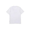 Camiseta de manga corta con eslogan y logo para hombre, color blanco