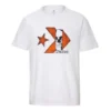 Camiseta de manga corta con logo de calavera Chuck Taylor, tallas asiáticas «Blanco»