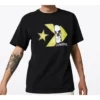 Camiseta de manga corta con logo de calavera Chuck Taylor, tallas asiáticas «Negro»
