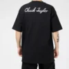 Camiseta de manga corta Converse Classic Chuck Printing para hombre, color negro