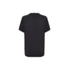 Camiseta de manga corta Converse Pure Cotton Alphabet para hombre, color negro