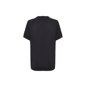 Camiseta de manga corta Converse Pure Cotton Alphabet para hombre, color negro