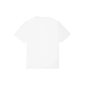 Camiseta de manga corta de cuello redondo de punto con estampado esquelético de Converse para hombre, color blanco