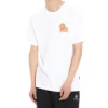 Camiseta de manga corta estampada Converse para hombre, color blanco
