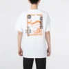 Camiseta de manga corta estampada Converse para hombre, color blanco
